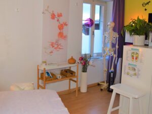 Ansicht 2 Behandlungsraum Massagepraxis Wiktoria Richner