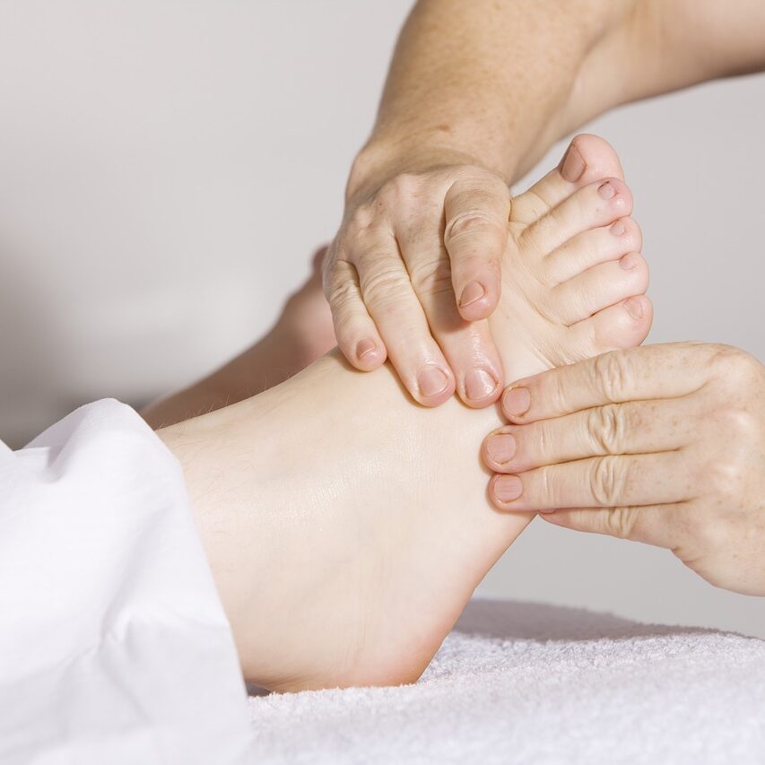 Fussreflexzonentherapie, Fussmassage